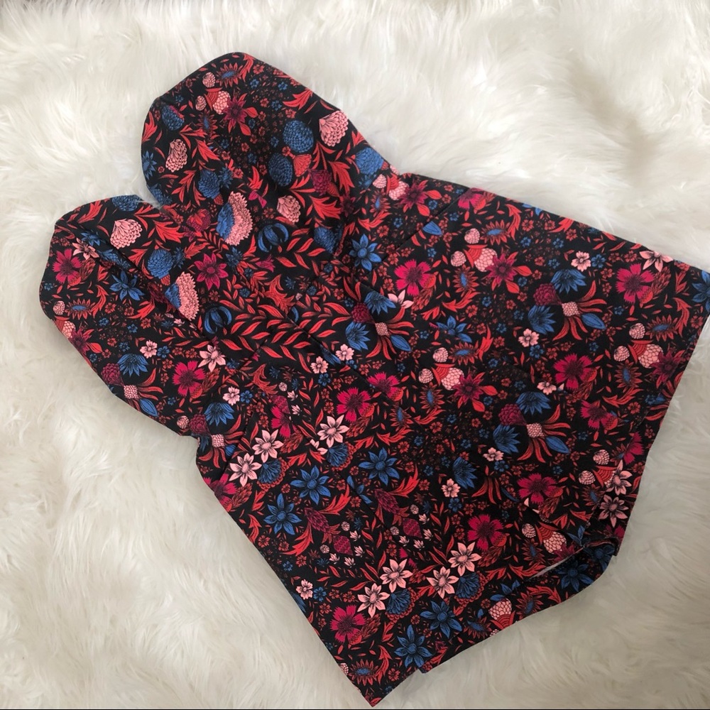 Floral playsuit romper